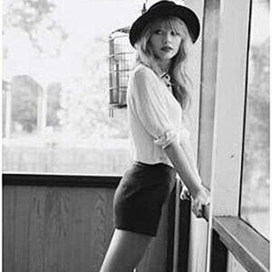 Authentic 2012 Taylor Swift "22 Hat" Poster | 22x34 Black & White | Red Era